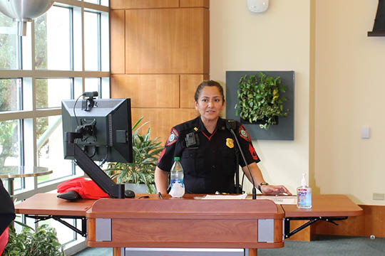 behind the badge event